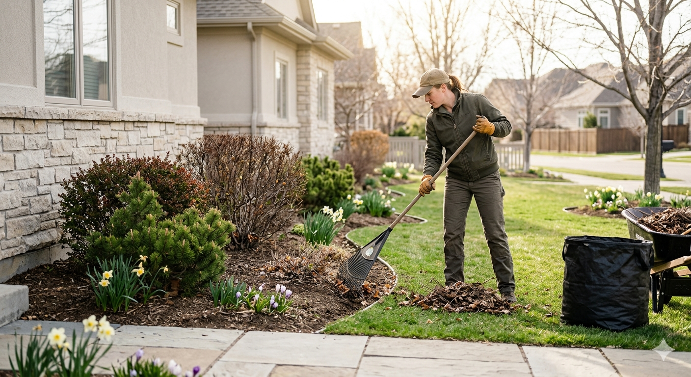 Spring Cleanup & Bed Prep