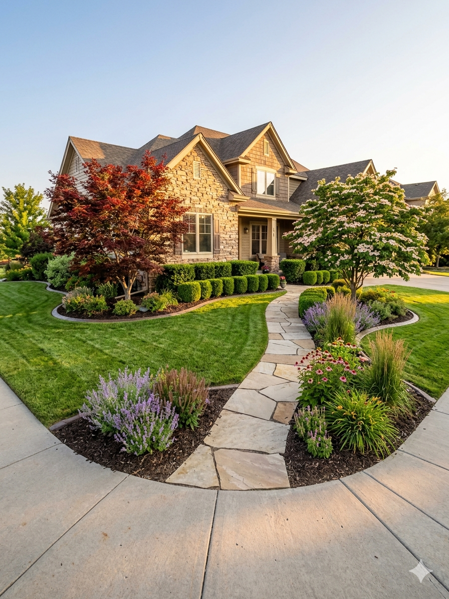 Retail Storefront Landscaping